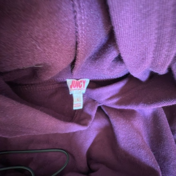 Juicy Couture tracksuit set in Burgundy and florals - Picture 10 of 10